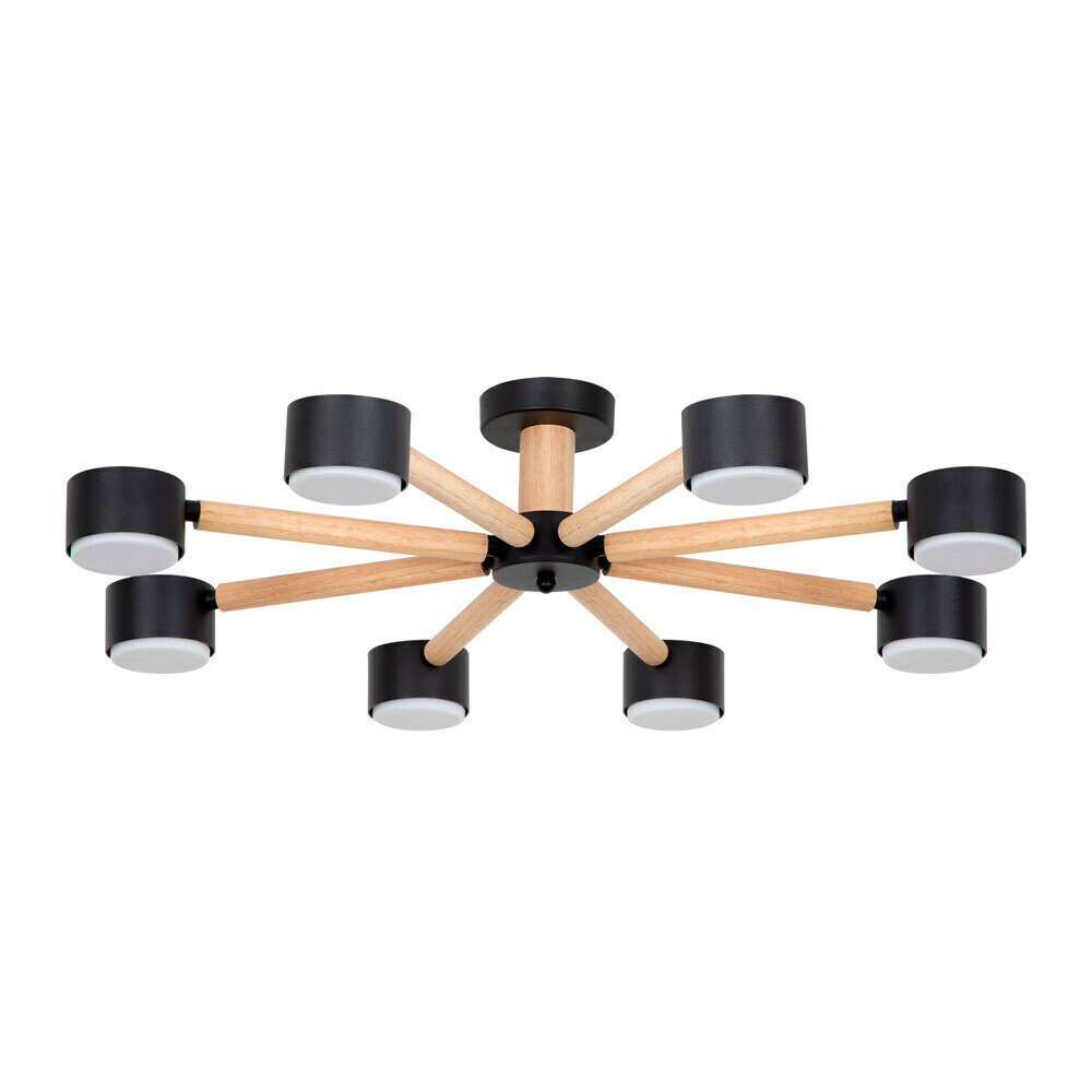 Люстра потолочная Arte Lamp Tenda GX53 96 Вт 15 кв. м (A1624PL-8BK)