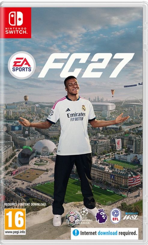 EA Sports FC 27 (FIFA 27) (Nintendo Switch, Русские субтитры, картридж)