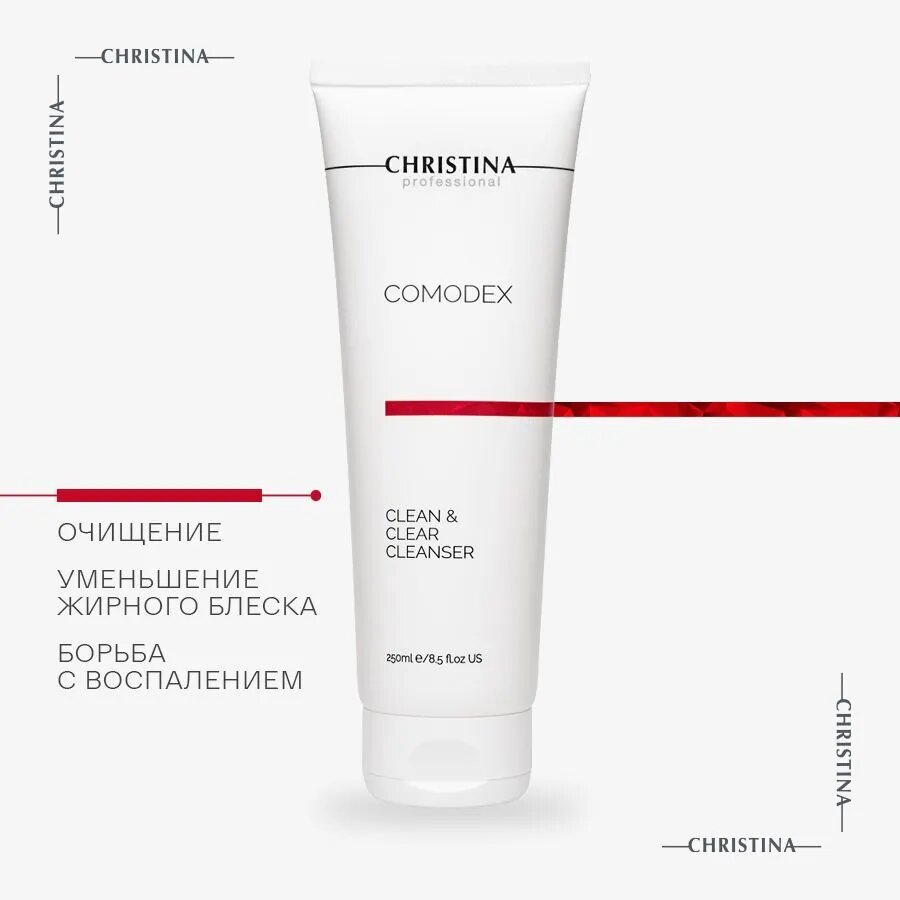 Christina Comodex Clean & Clear Cleanser Очищающий гель, 250 мл