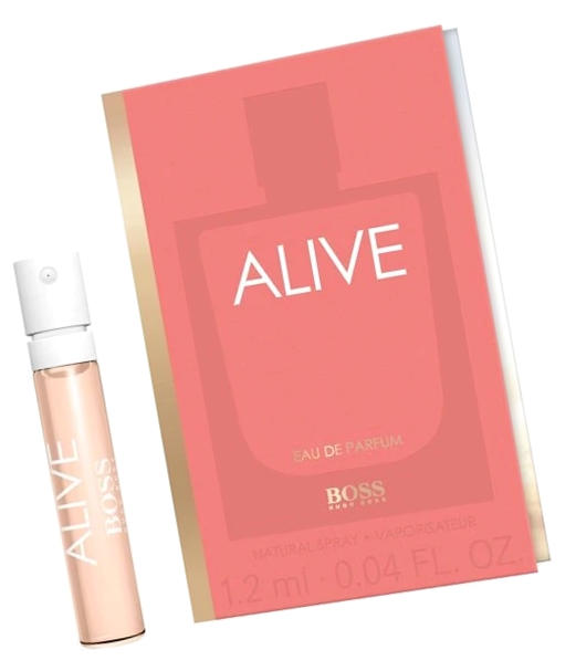 Яркий парфюм Hugo Boss Alive сэмпл 1.2 / Парфюмерная вода Хуго Босс Элайф пробник / Миниатюра аромата