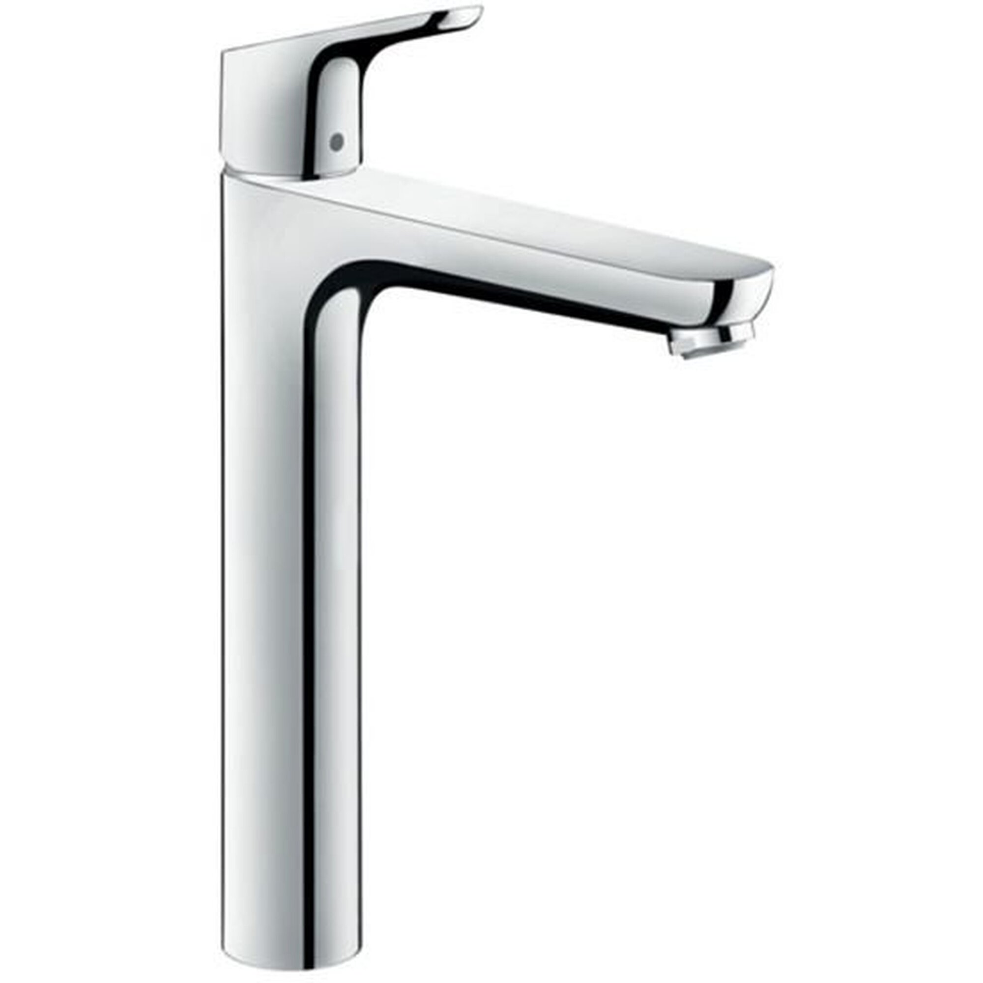 Смеситель Hansgrohe (Хансгрое) Focus для раковины, однорычажный, высокий h: 23 см, на 1 отверстие, цвет: хром 31532000