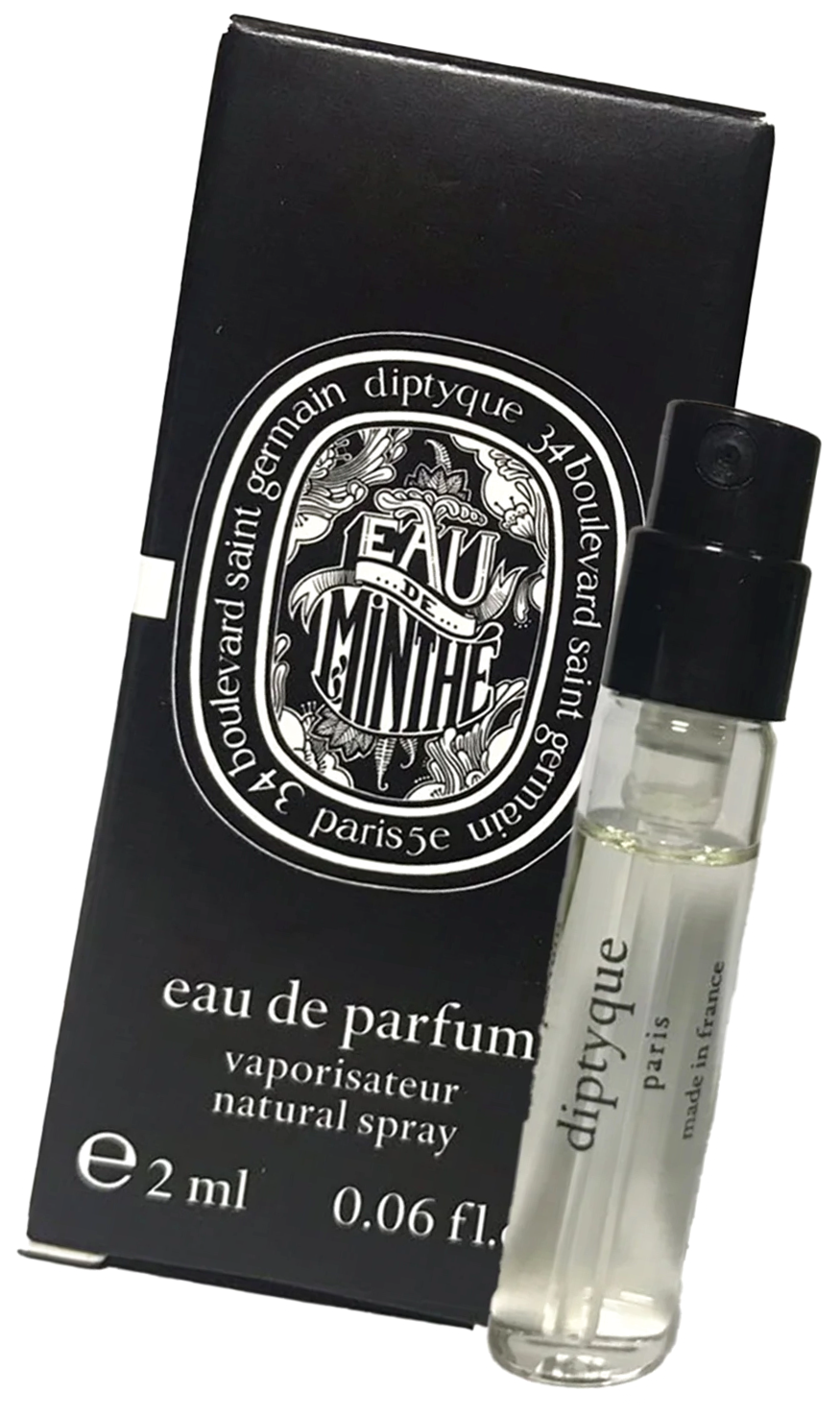 Парфюмерная вода Diptyque Eau De Minthe пробник 2 / Диптик О Де Минте миниатюра / Стойкий и яркий аромат
