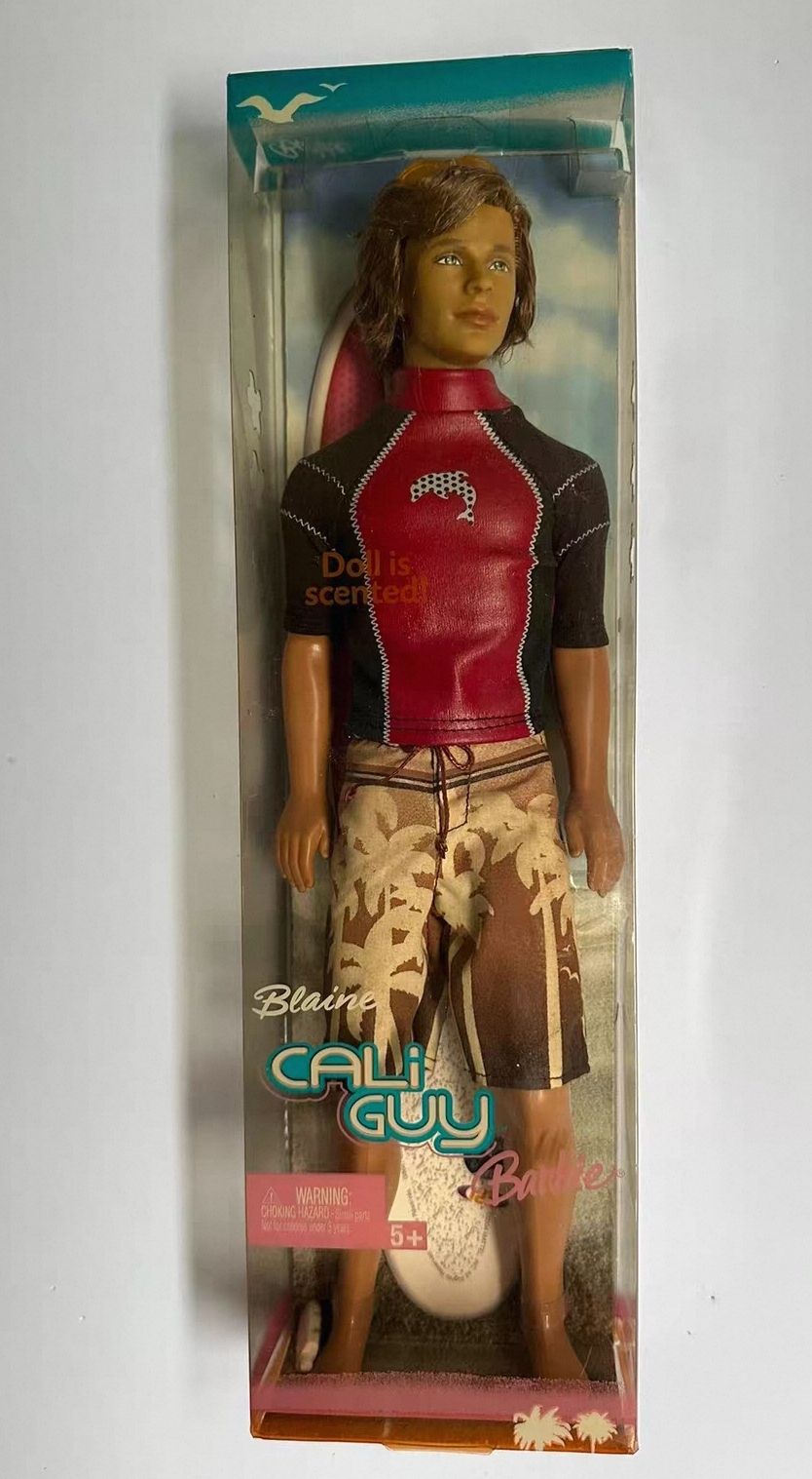 Barbie Cali GUY Blaine 2004 Морской серфинг, кукла Кен Барби