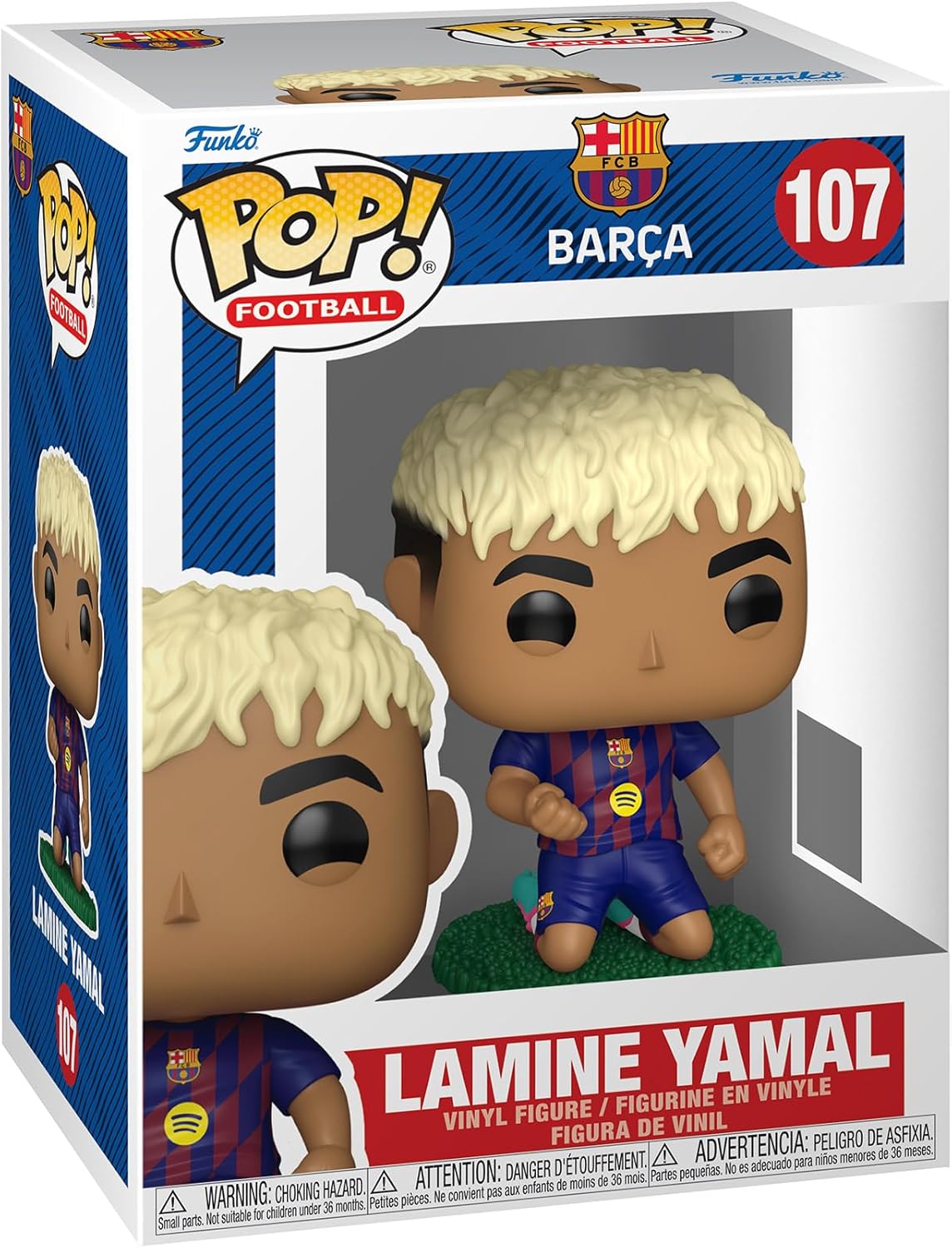 Фигурка Funko Pop ! Football Barcelona Lamine Yamal (Kneeling) (107) 93701