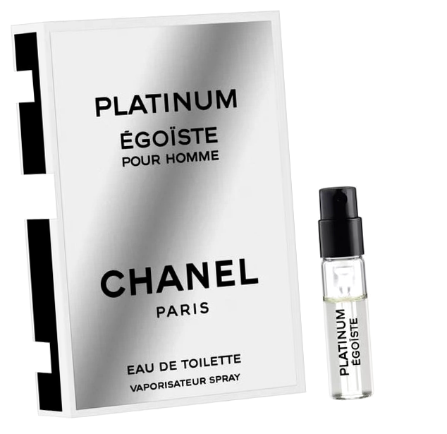 Туалетная вода Шанель Эгоист Платинум миниатюра 1.5 / Пробник аромата Chanel Egoiste Platinum / Сэмпл парфюма