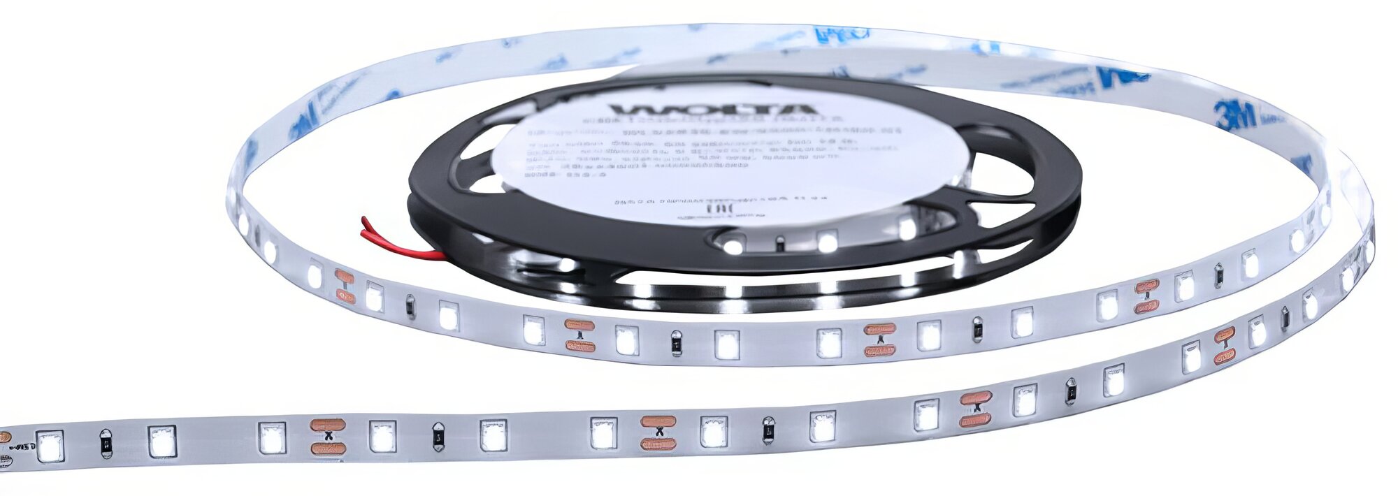 Лента светодиодная Wolta 6500К 24 В 6 Вт/м IP20 5 м (WLS2835-6W/6500/24H60-01)