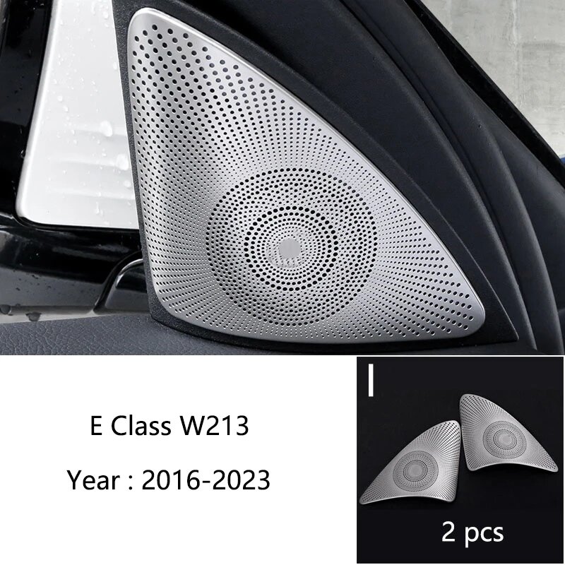 Накладки на динамики из нержавеющей стали для Mercedes Benz C, E-класса, GLC, W213, E Class W213