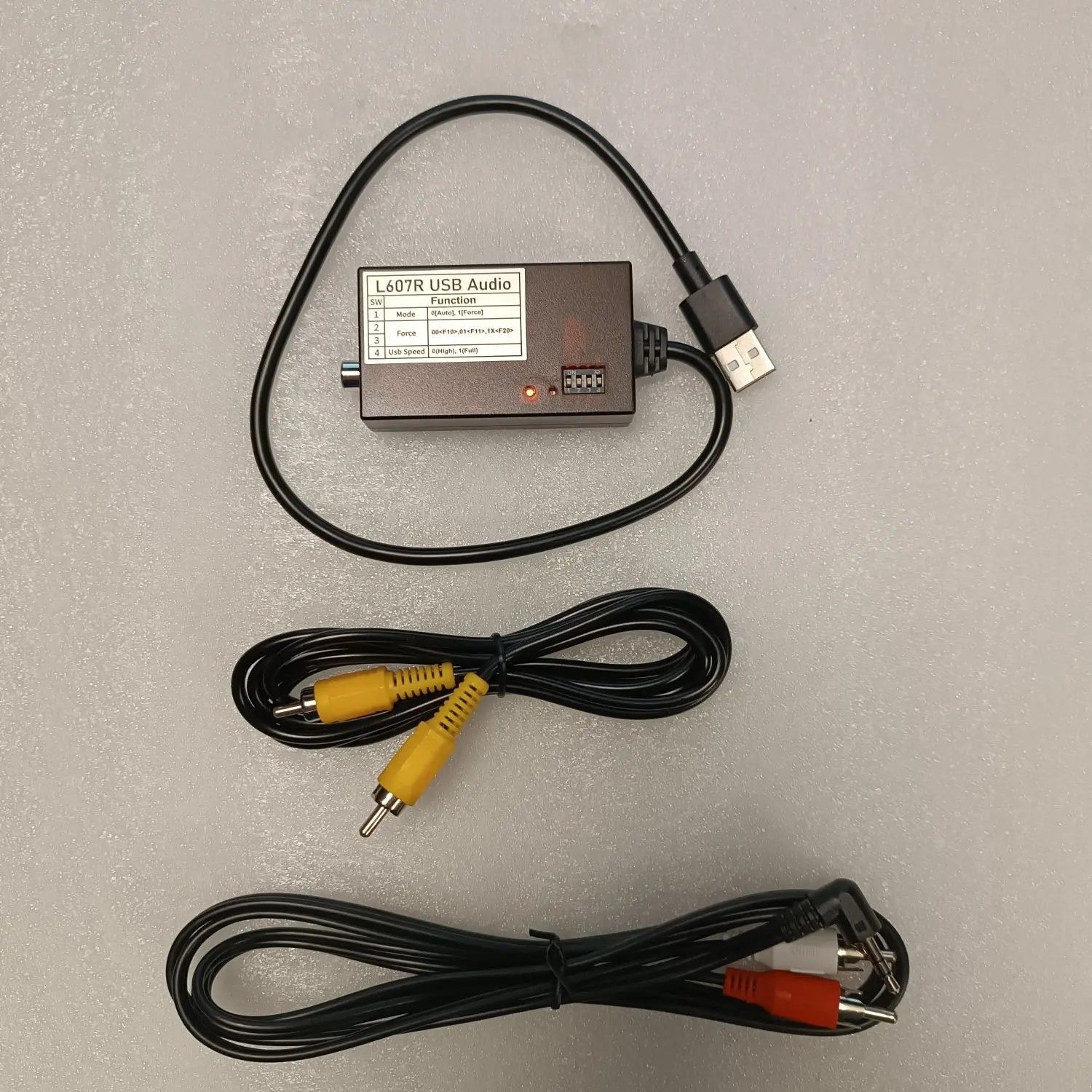 Адаптер звуковой RCA / SPDIF - USB для автомагнитол