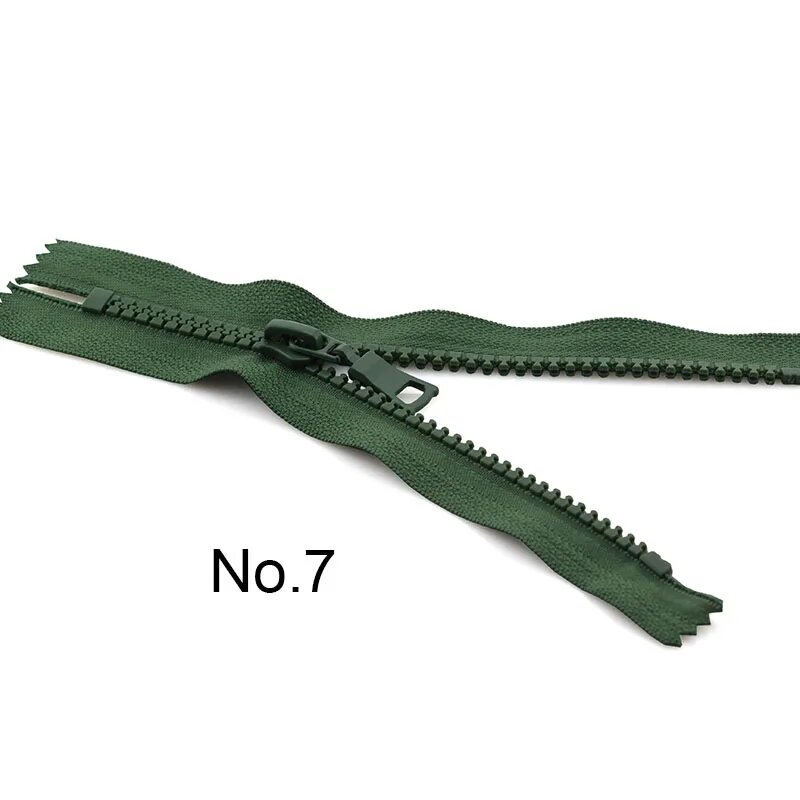 Молнии для рукоделия 10 шт, 15/20/25 см Зеленый, No.7 army green, 15cm