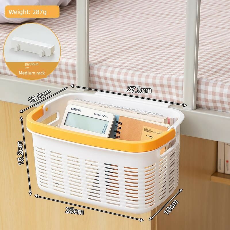 Средняя квадратная корзина для подвесного хранения в детской кроватке