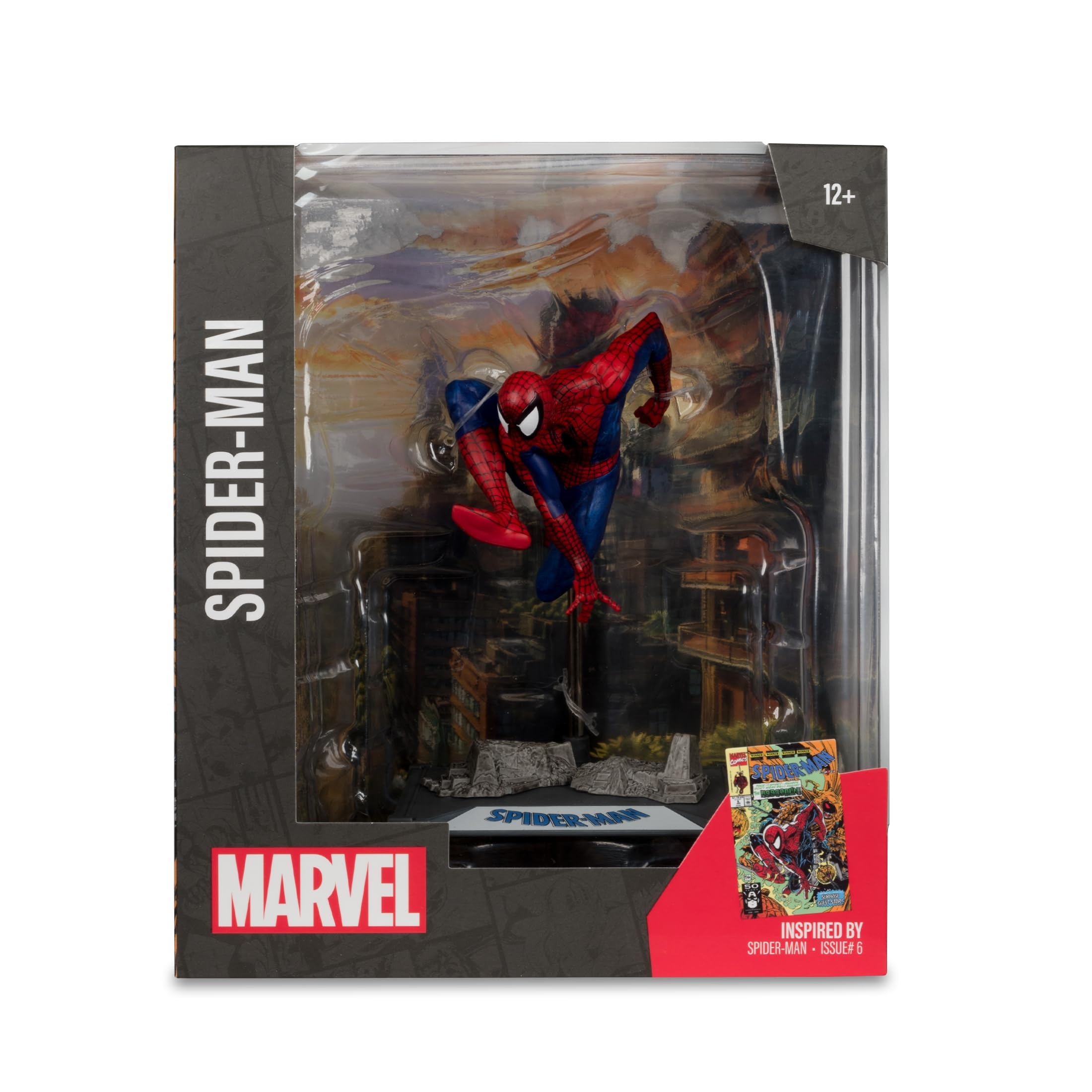 McFarlane Toys-Marvel Человек-паук фигурка 1_10 с диорамой
