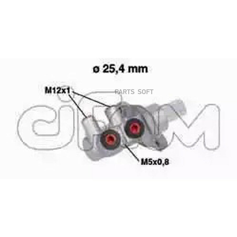 Цилиндр тормозной Opel Astra H/Insignia/Zafira B 04-14 от официального дистрибьютора, CIFAM, артикул 202571