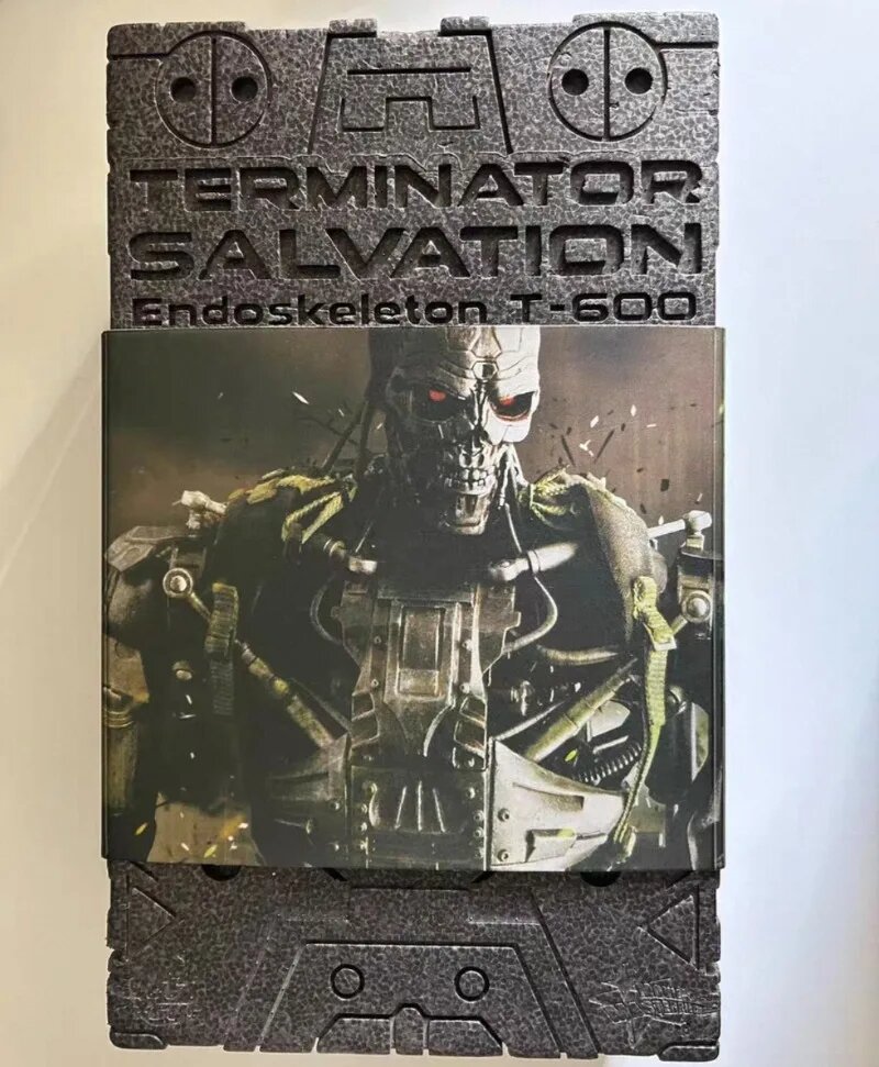 Hot Toys 1/6 Terminator Genesis Future Soldier T600/T700/T800 Endoskeleton Action Figure Серый, T600
