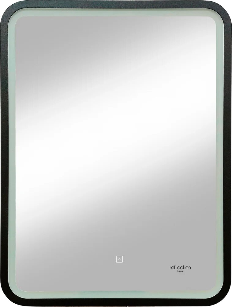 Зеркало Reflexion Happy RF4919HP с фронтальной подсветкой, к/с, диммером 600х800