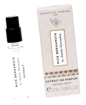 Духи Essential Parfums Nice Bergamote Extrait пробник 2 / Эссенциал Парфюмс Найс Бергамот Экстракт миниатюра / Сэмпл