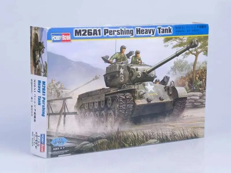 Сборная модель танка Танк M26A1 Pershing Heavy Tank 82425, масштаб 1/35