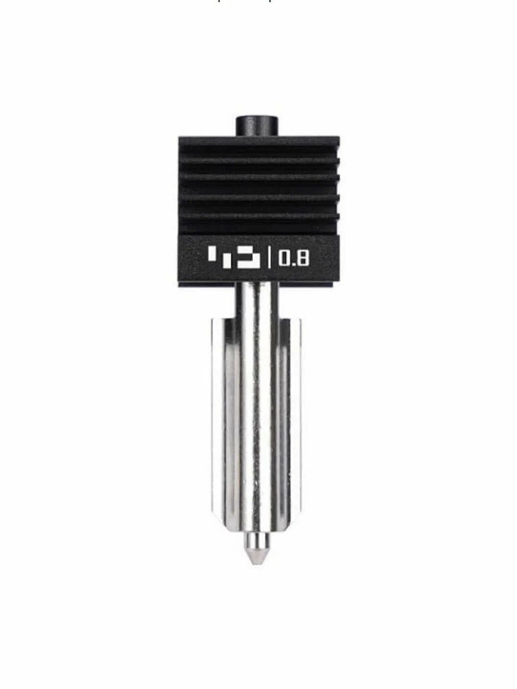 Сопло 0.8 мм для Bambu Lab P2S / H2S / H2D / H2C / X2D, хотэнд в сборе, закаленная сталь