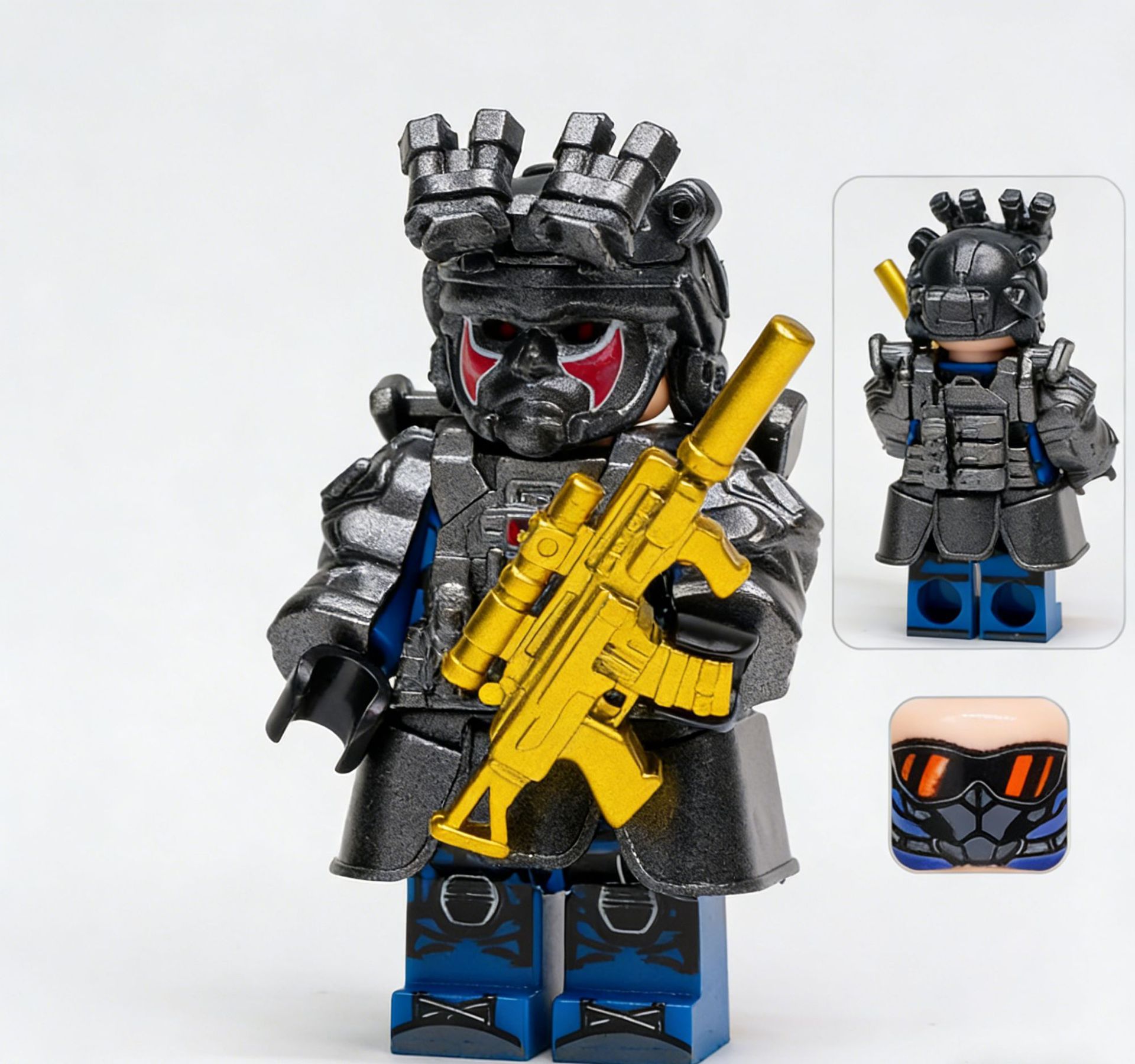 Colorful Judge Delta Force Сборная Фигурка Модель Игрушка Пластиковая Коллекционная