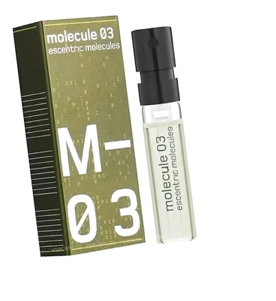 Аромат Escentric Molecules Molecule 03 пробник 2 / Туалетная вода Эксцентрик Молекула Молекула 03 миниатюра