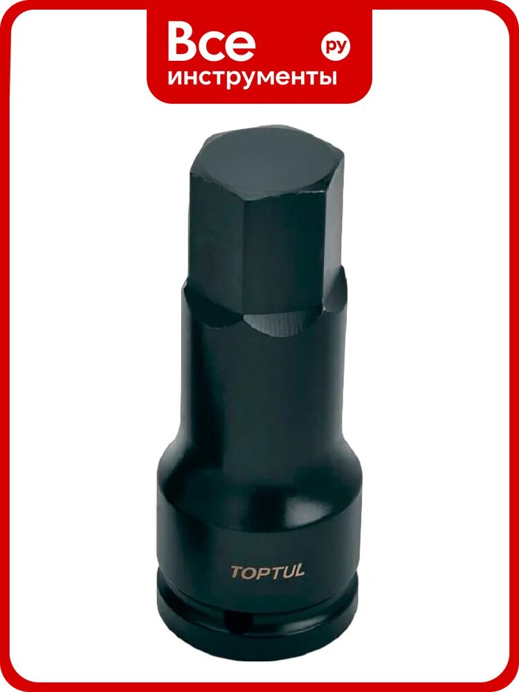 Головка-бита ударная HEX 17 мм, 3/4"DR TOPTUL KADH2417