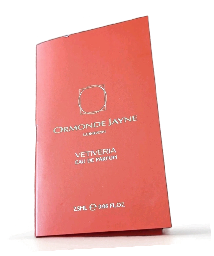 Парфюмерная вода Ormonde Jayne Vetiveria пробник 2.5 / Ормонд Джейн Ветиверия миниатюра / Сэмпл