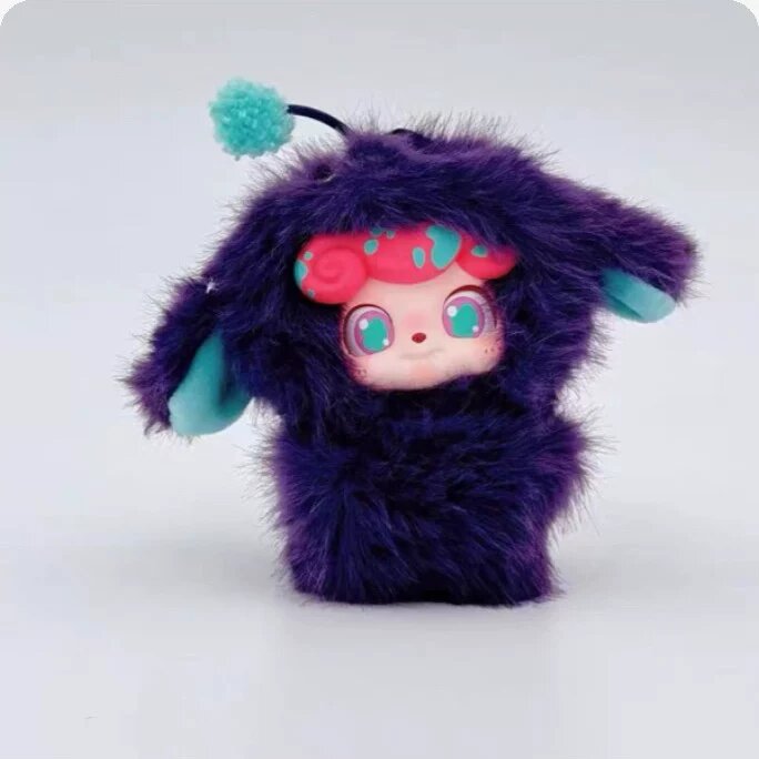 JOTOYS Q-Bao Electro Club MINI Плюшевый Брелок Слепой Бокс - Волна Розыгрыша, Нераспечатанный Одиночный Экземпляр,