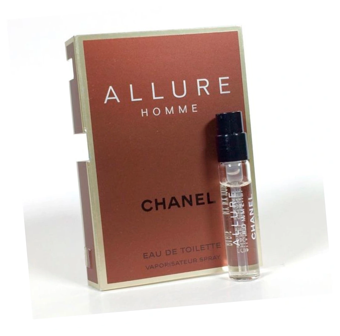 Миниатюра мужского парфюма Шанель Аллюр Хоум 1.5 мл - Chanel Allure Homme пробник