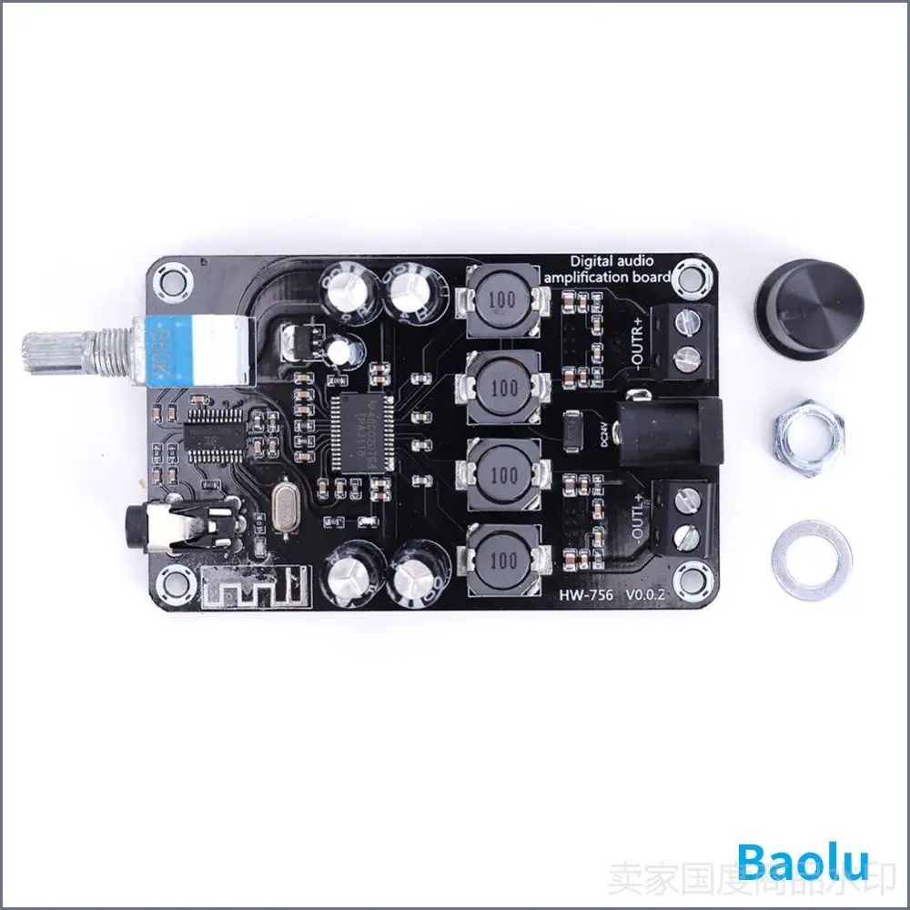 Усилитель мощности TPA3118D2 с Bluetooth 5.0, 2 канала, 50 Вт на канал