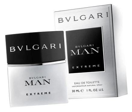 Bvlgari Man Extreme туалетная вода 30 мл для мужчин - Булгари Мэн Экстрим аромат