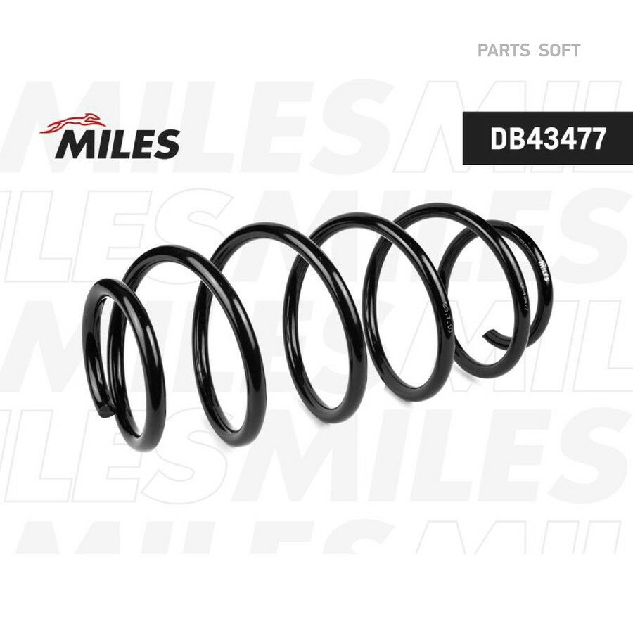 Пружина передней подвески CITROEN BERLINGO/PEUGEOT TEPPE 08- (KYB RH2084) DB43477 2шт MILES DB43477 MILES DB43477