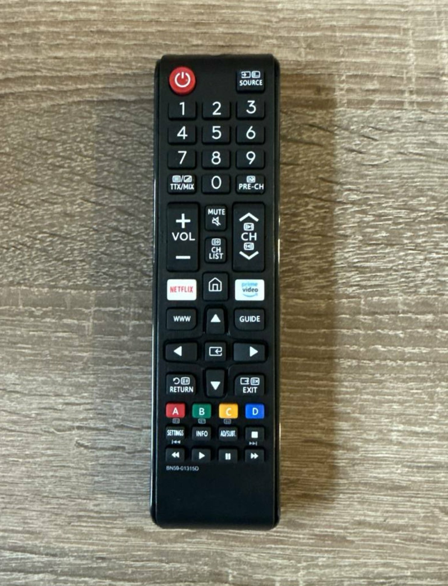 Пульт для телевизора Samsung LED TV NEW - Huayu BN59-01315D, 2×AAA