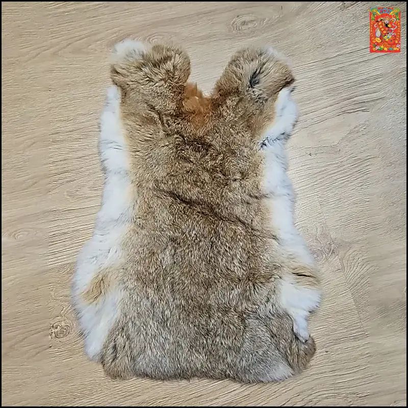 Натуральная шкура кролика, цельная, меховая, для рукоделия/декора