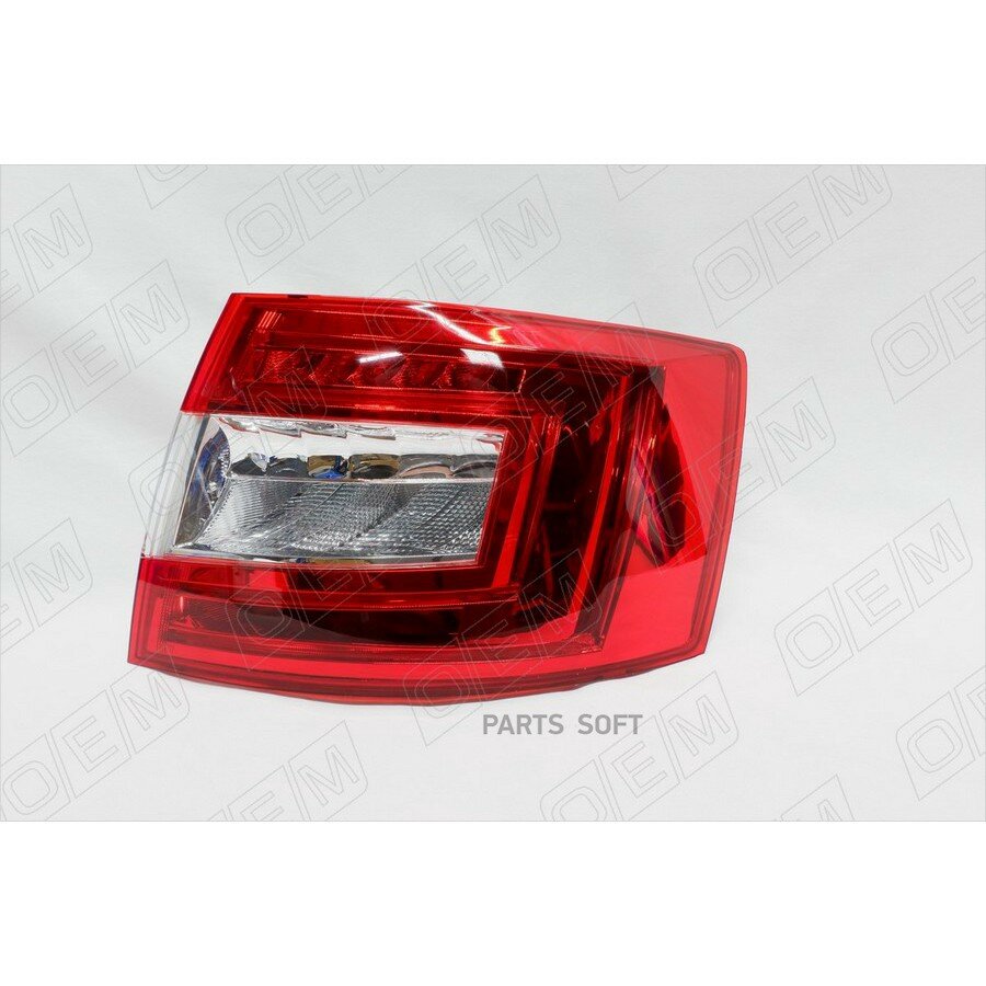 Фонарь правый Skoda Octavia 3 A7 лифтбек, 2013-201 от официального дистрибьютора, OEM, артикул OEM0049FONR