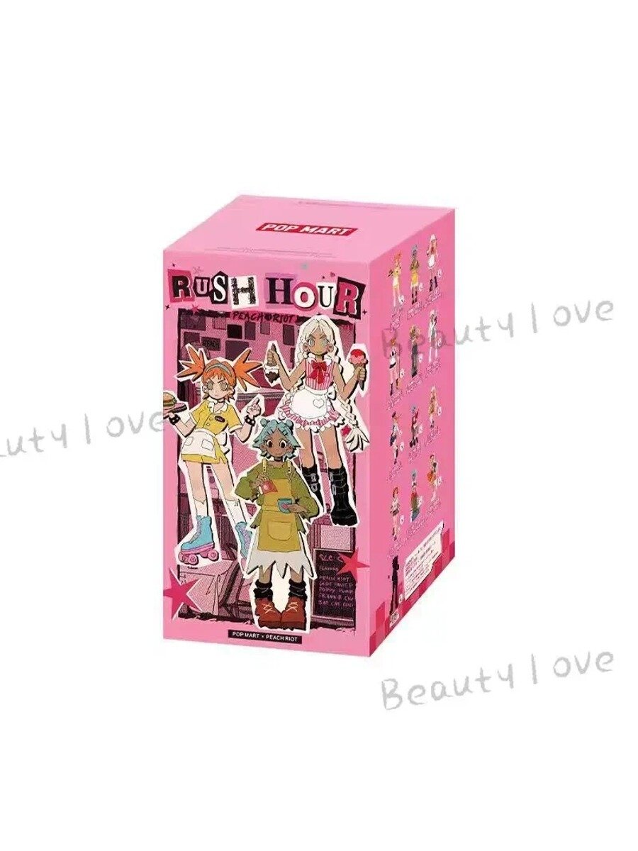 POPMART Слепые коробки с Peach Riot из серии Панк-экономика -Random models