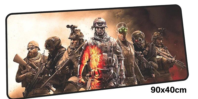 Коврик для мыши Warface, геймерский коврик для игровой мыши 900x400X3 мм, большой бестселлер, аксессуары для ноутбуков, коврик для ноутбука, эргономичный коврик для мыши