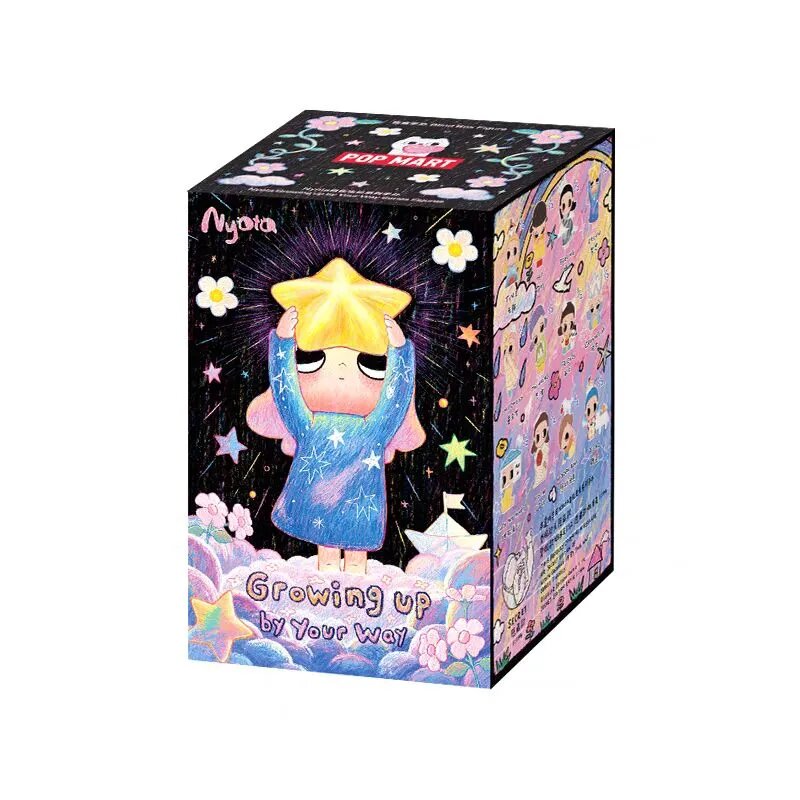 Коллекционная фигурка Слепая коробка POP MART Nyota Growing up by Your Way Series Figures