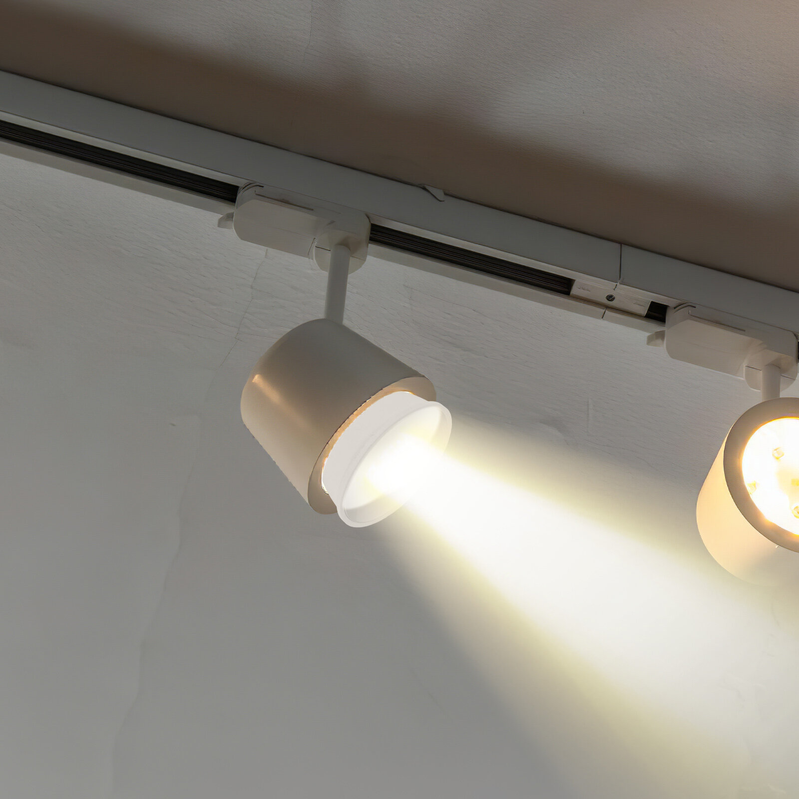 Споты GU10 с LED-элементами, энергосберегающие, для установки на потолок, 10 штук