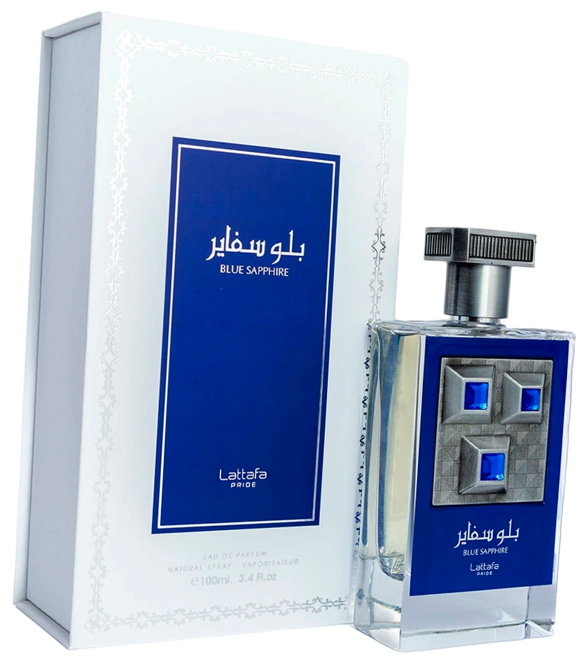 Стойкий парфюм Латтафа Блю Сапфир миниатюра 3 / Парфюмерная вода Lattafa Blue Sapphire пробник / Сэмпл аромата
