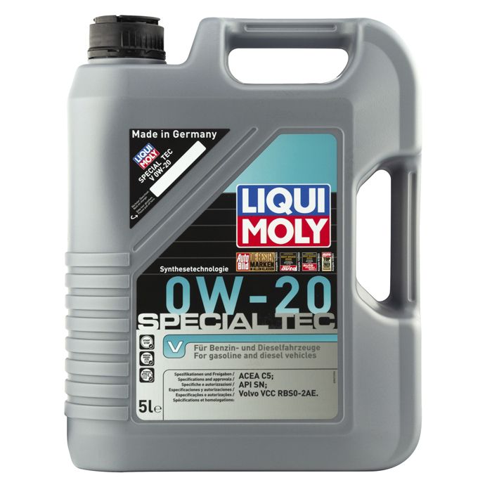 Синтетическое моторное масло Liqui Moly Special Tec V 0W-20, 5л