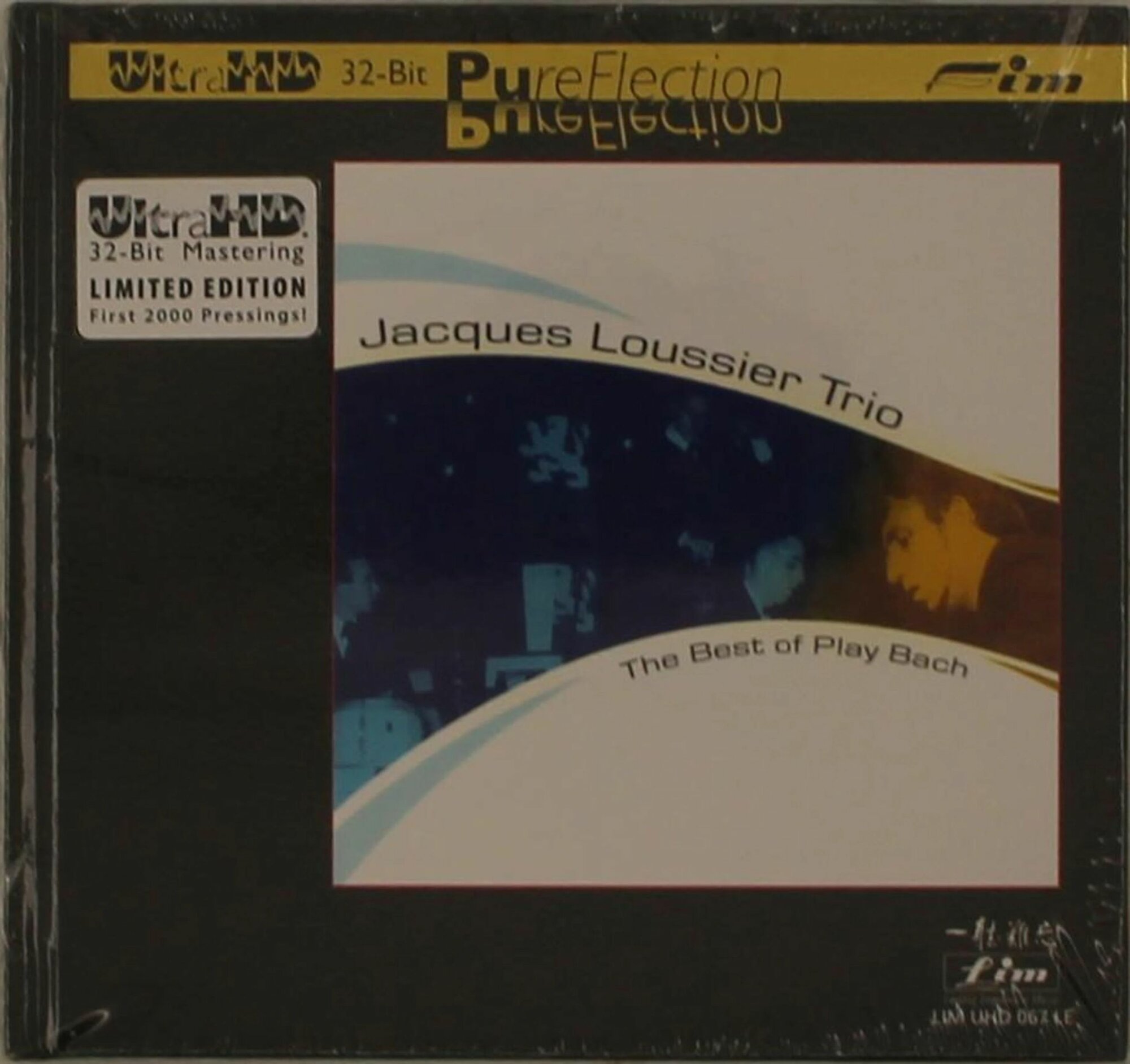 CD диск Jacques Loussier - The Best Of Play Bach (UHD) (UHD-CD) 2013, Hardcoverbook