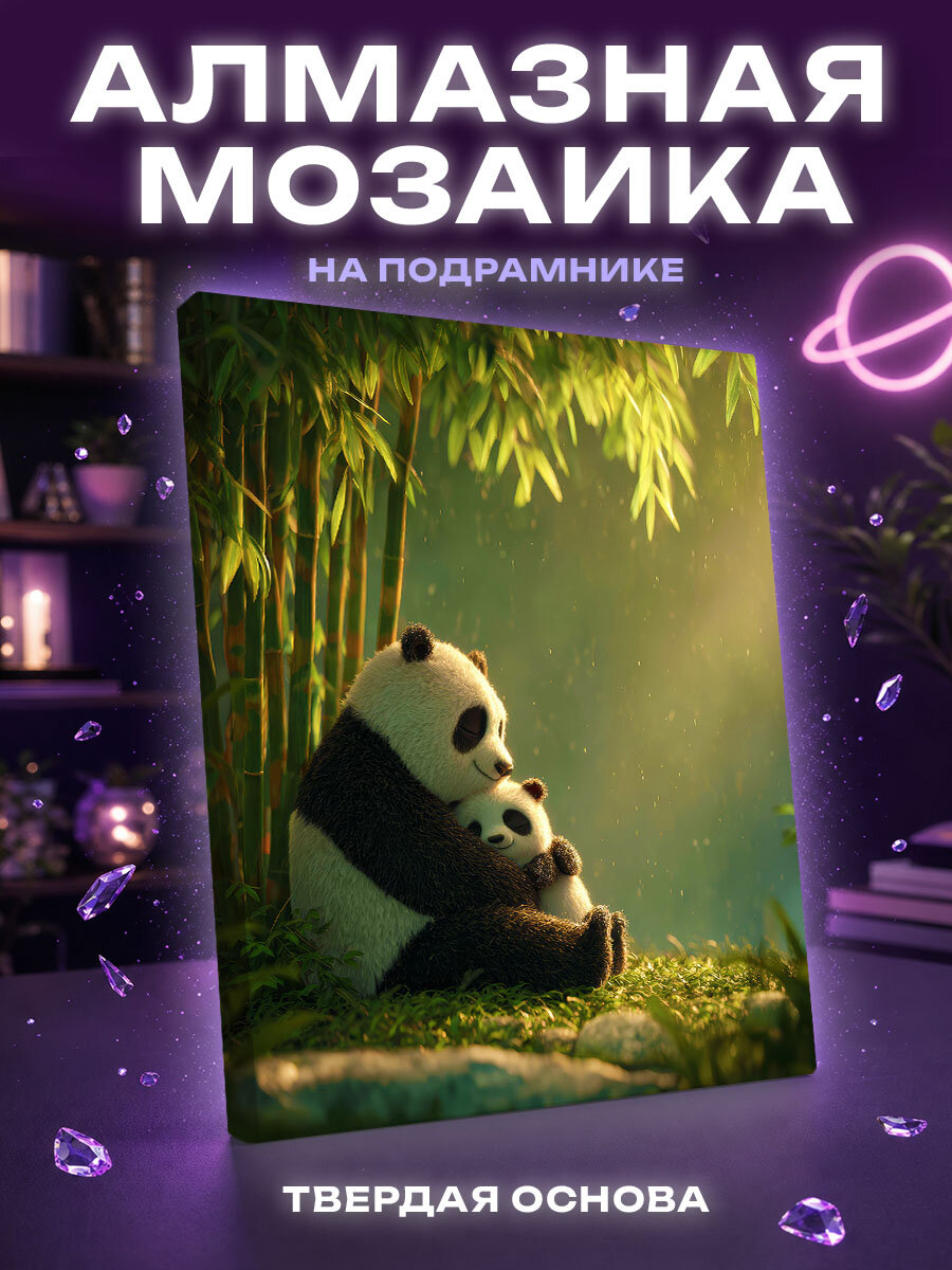 Алмазная мозаика Панда