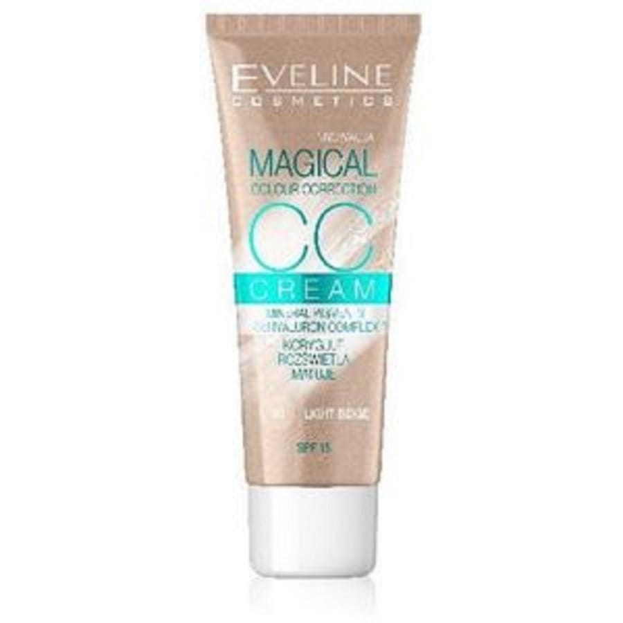Тональный крем Eveline Cosmetics magical colour многофункциональная основа, 30 мл, 50 light beige