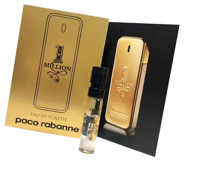 Парфюм в миниатюре: Туалетная вода Paco Rabanne 1 Million пробник 1.5 / Пако Рабан 1 Миллион сэмпл