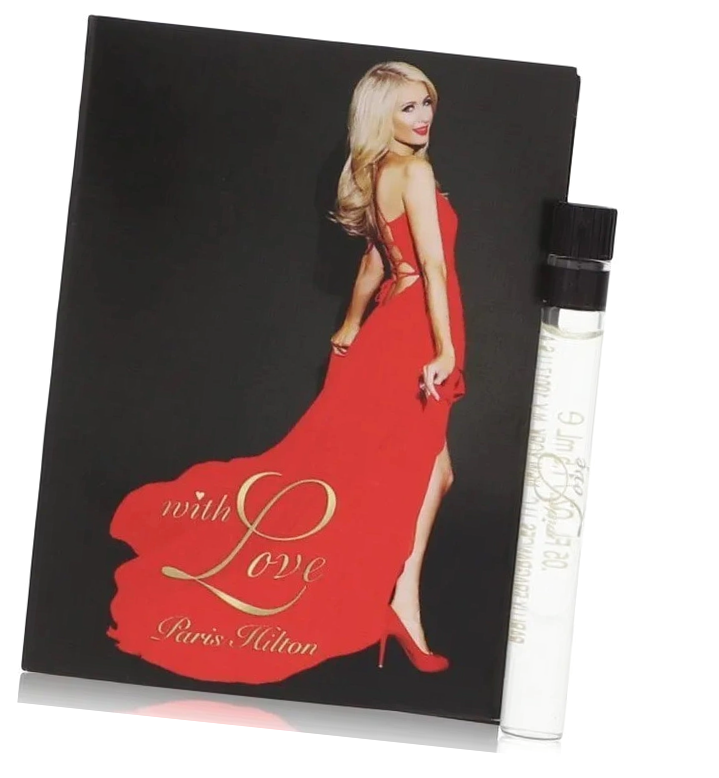 Парфюмерная вода Paris Hilton With Love пробник 1.5 / Пэрис Хилтон Виз Лав миниатюра / Красивый и оригинальный аромат