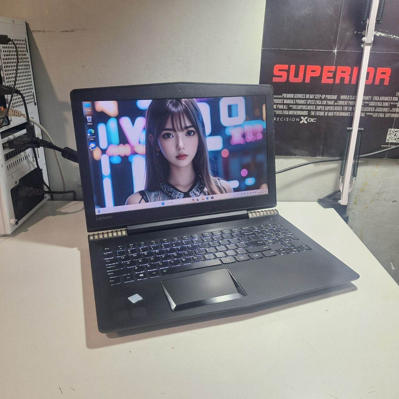Игровой ноутбук Lenovo GTX 1050ti 4gb, I5-7300HQ, 8gb, SSD 256GB 15.6" FullHD