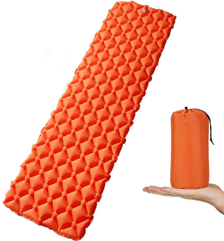 Коврик туристический надувной Skully Airpad 190х58х5 orange