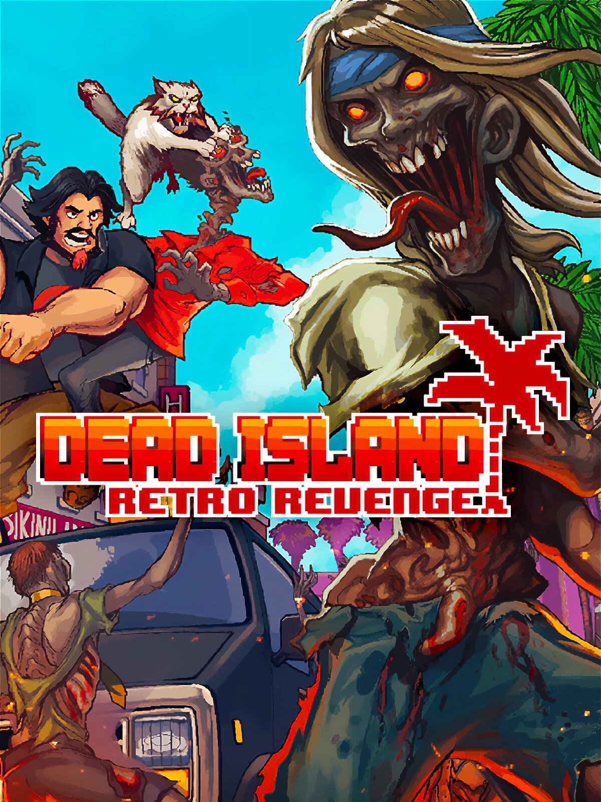 Игра Dead Island: Retro Revenge, ключ активации Steam, PC, Deep Silver
