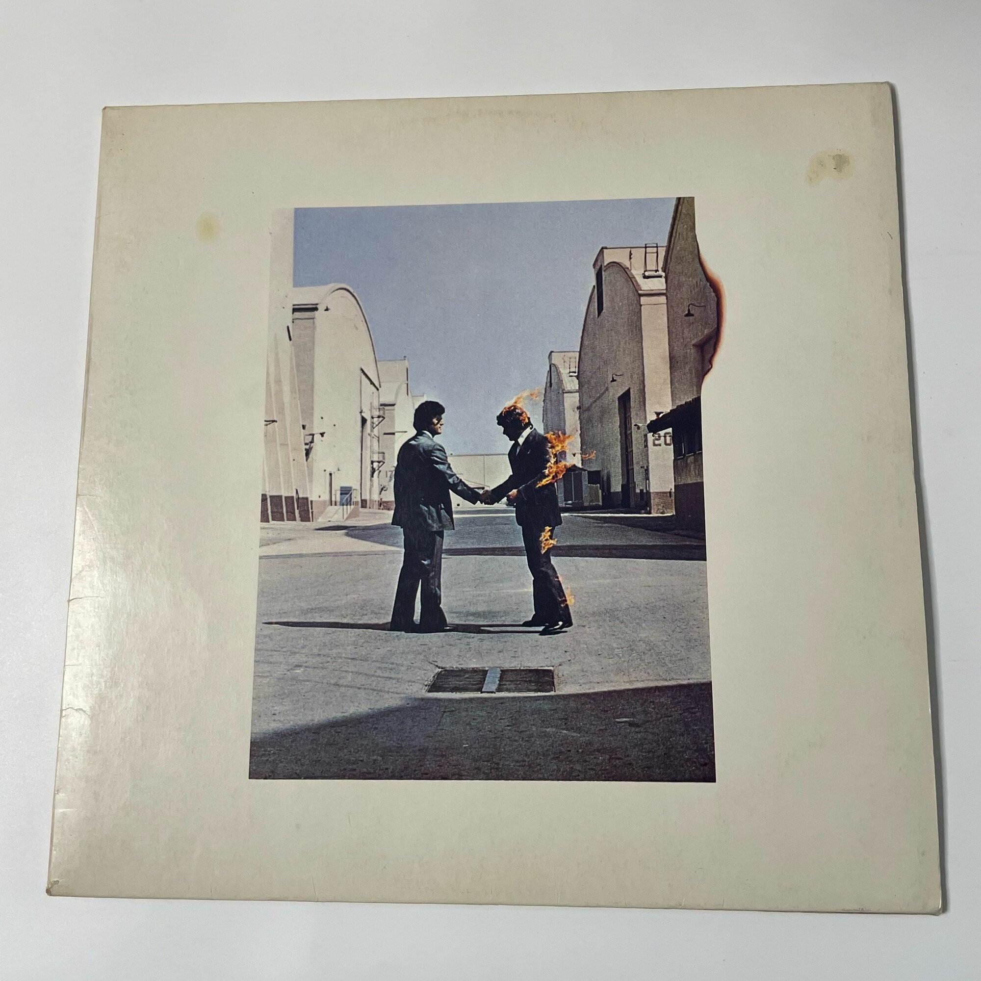 Винтажная виниловая пластинка LP Pink Floyd Wish You Were Here (Англия 1977)