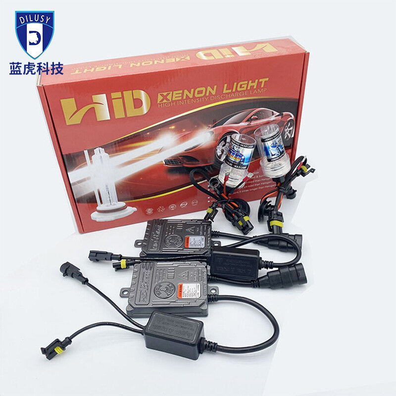 24V 55W HID Набор ламп для фар высокой яркости для автомобиля 9006 комплект замены