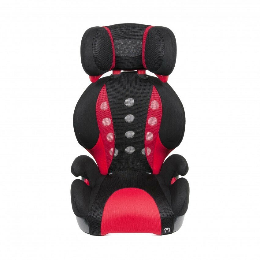 Кресло детское автомобильное Saratto Highback Junior Quattro, группа 2/3, черно-красное